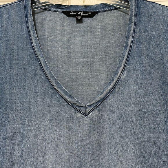 Velvet Heart Denim Blue Jean Dress - Picture 2 of 4